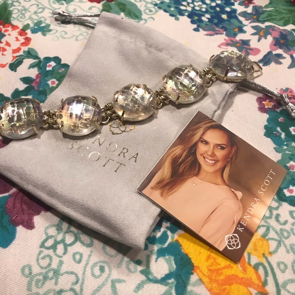 Kendra Scott iridescent Cassie bracelet